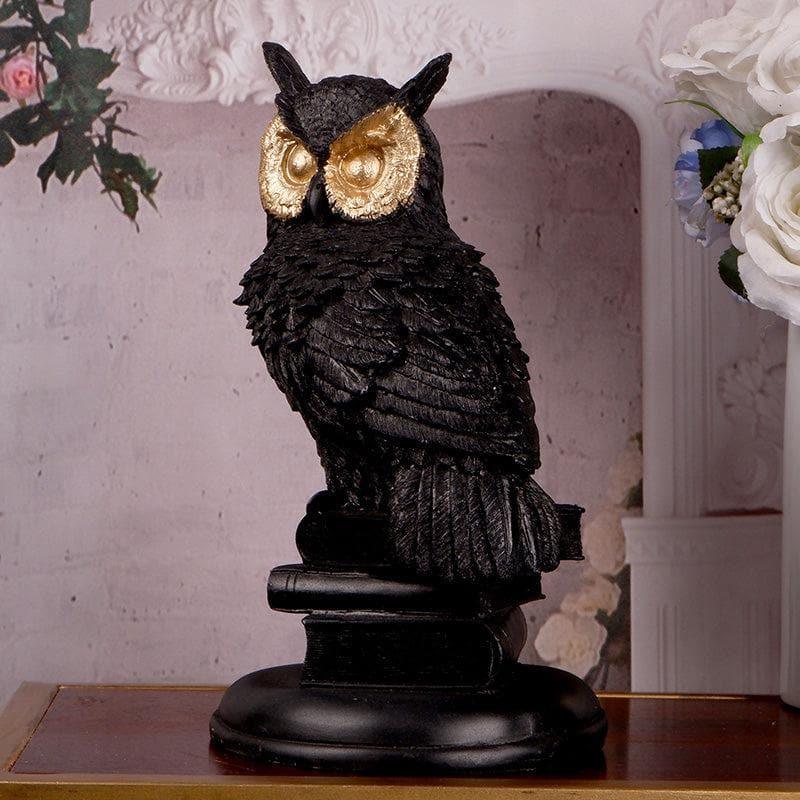 Buy Owlchemy Showpiece - Black Showpieces from Vaaree