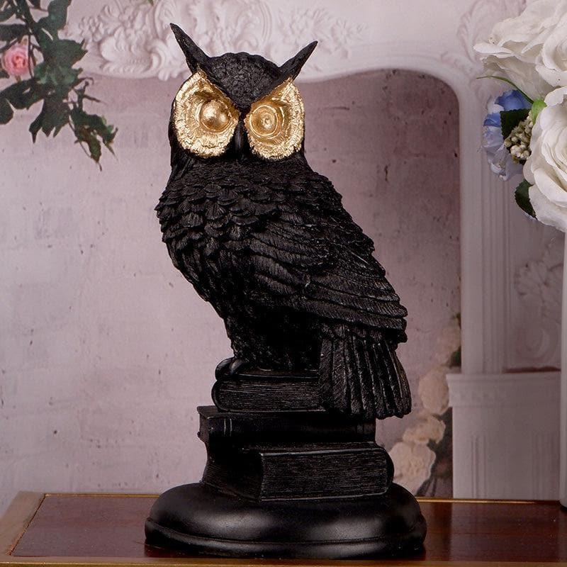 Buy Owlchemy Showpiece - Black Showpieces from Vaaree