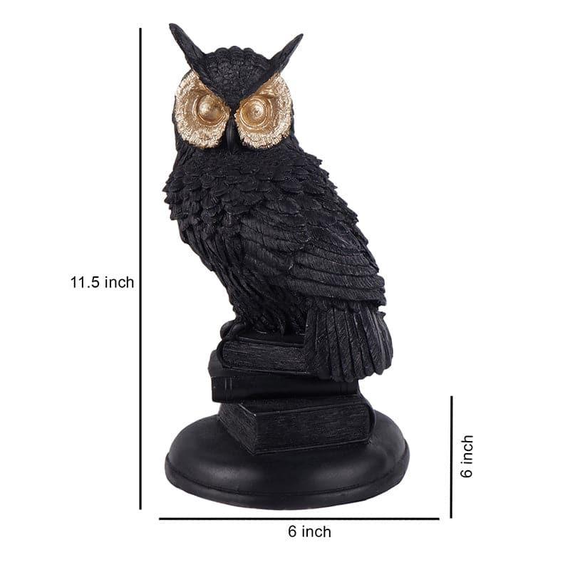 Buy Owlchemy Showpiece - Black Showpieces from Vaaree