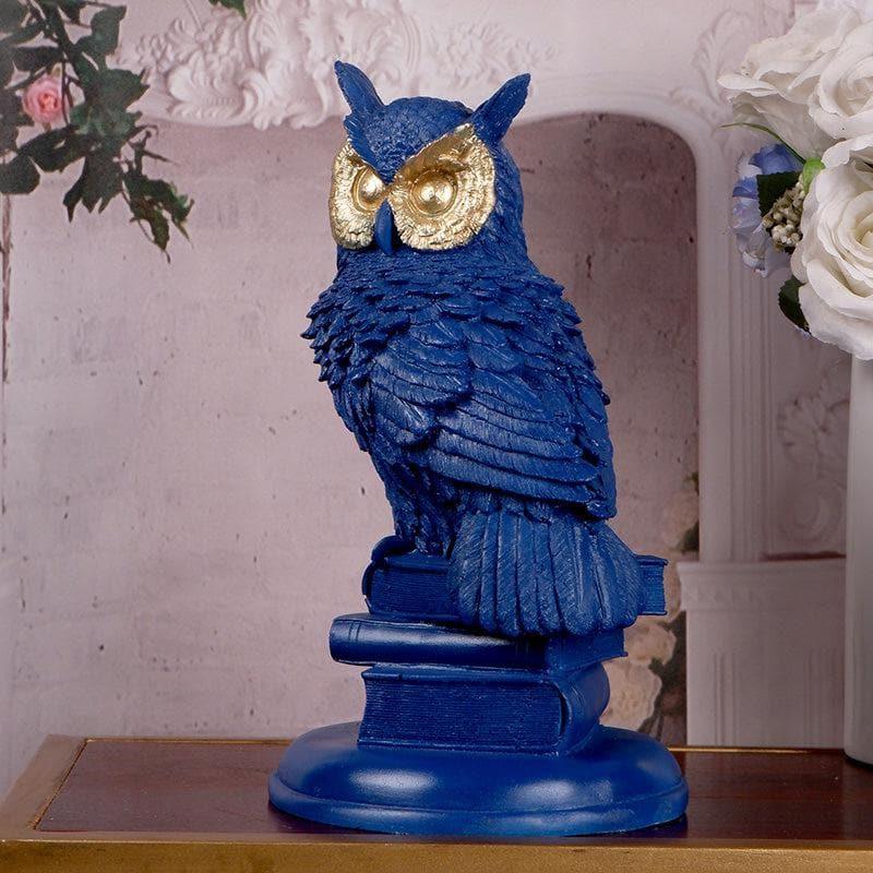 Buy Owlchemy Showpiece - Blue Showpieces from Vaaree