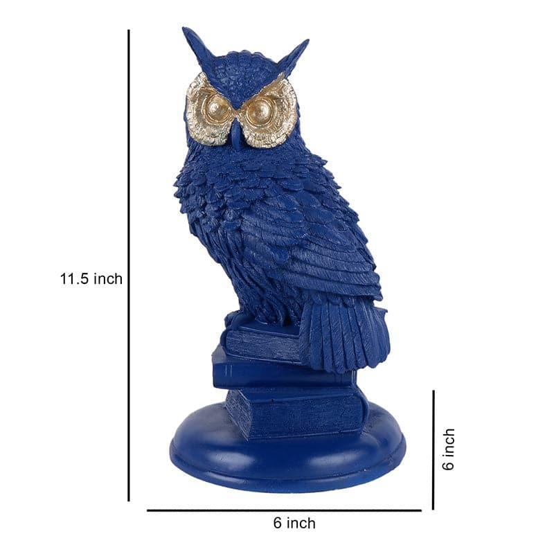 Buy Owlchemy Showpiece - Blue Showpieces from Vaaree