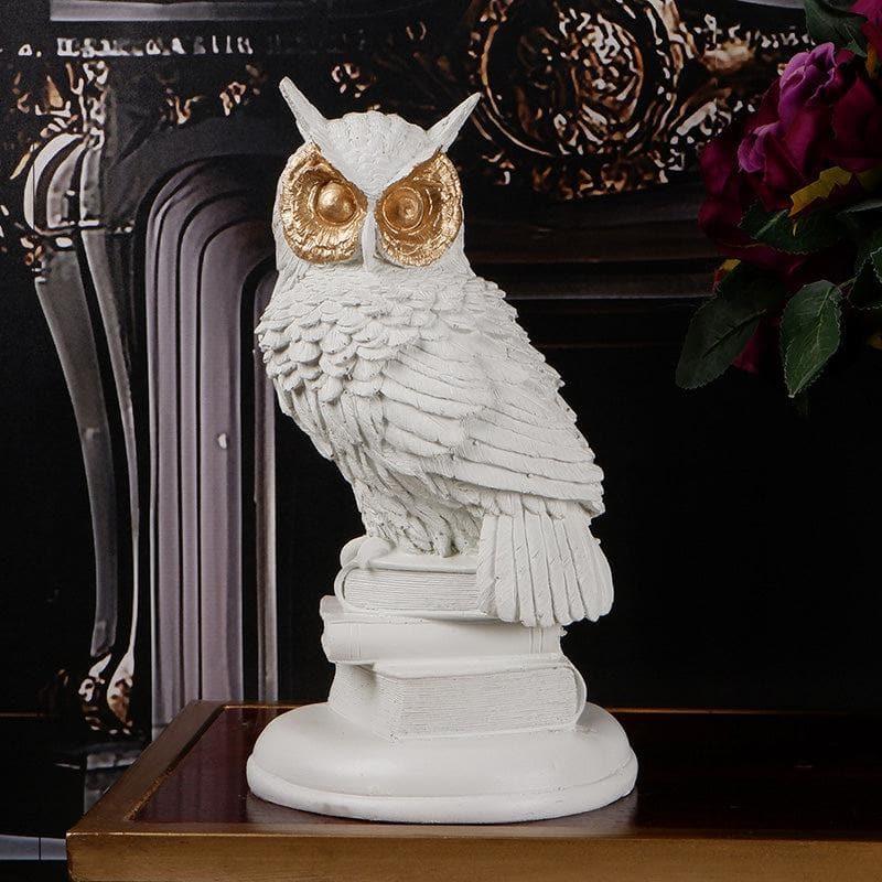 Buy Owlchemy Showpiece - White Showpieces from Vaaree