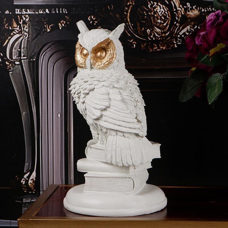 Buy Owlchemy Showpiece - White Showpieces from Vaaree