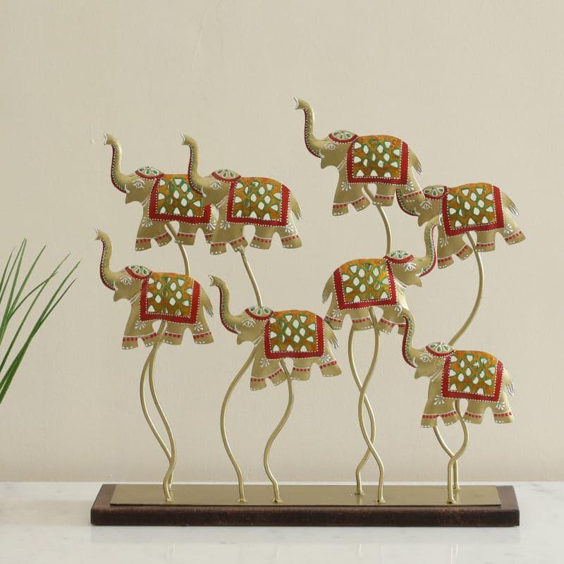 Buy Ozella Elephant Table Accent Showpieces from Vaaree