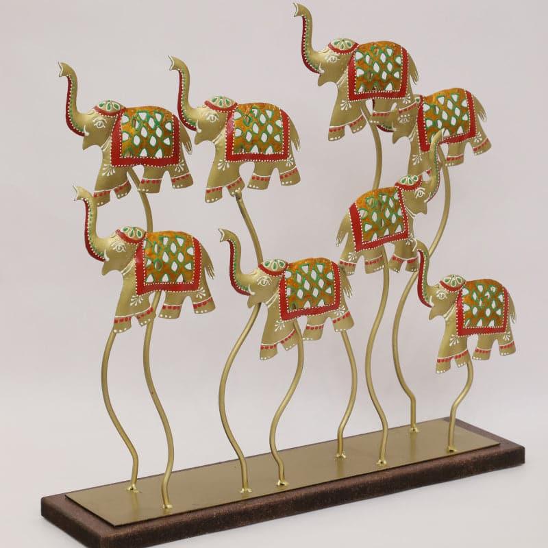 Buy Ozella Elephant Table Accent Showpieces from Vaaree