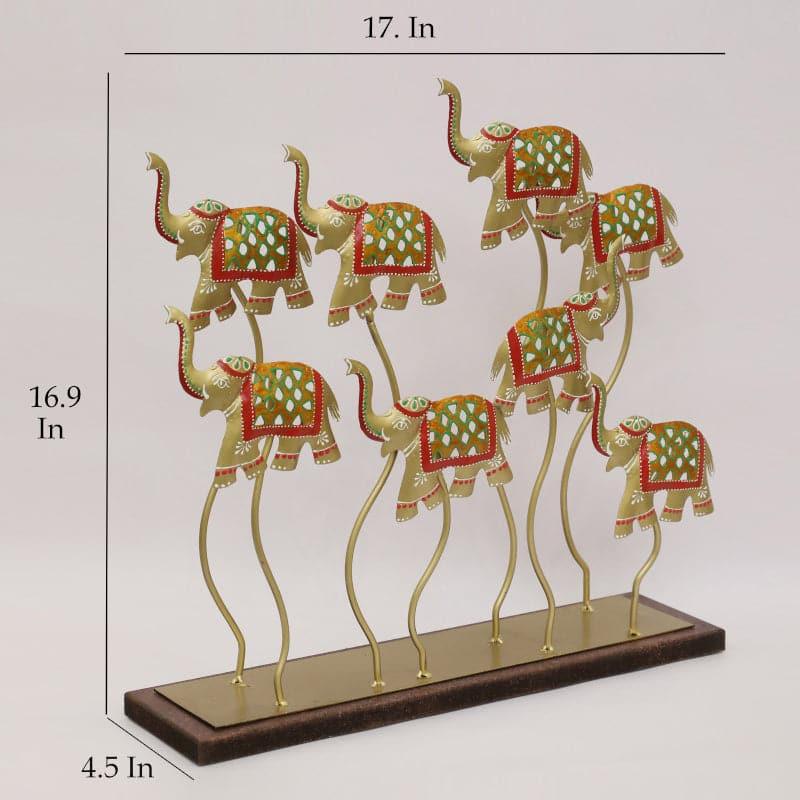 Buy Ozella Elephant Table Accent Showpieces from Vaaree