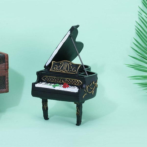 Showpieces - Piano Past Table Accent - Black