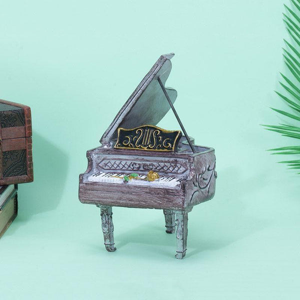 Showpieces - Piano Past Table Accent - Silver