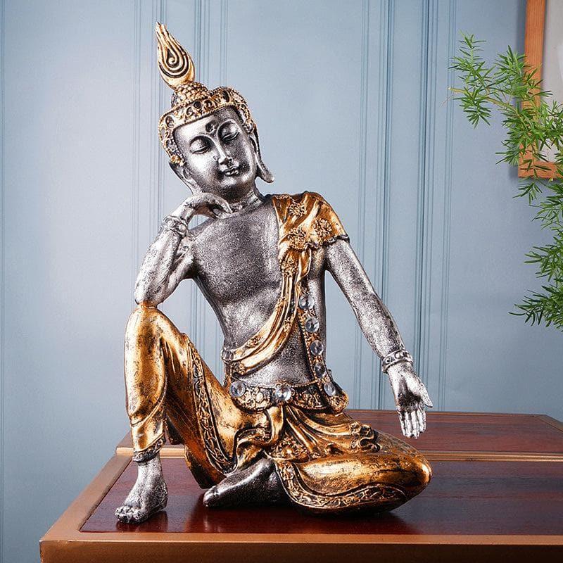 Buy Pondering Buddha Showpiece Idols & Sets from Vaaree