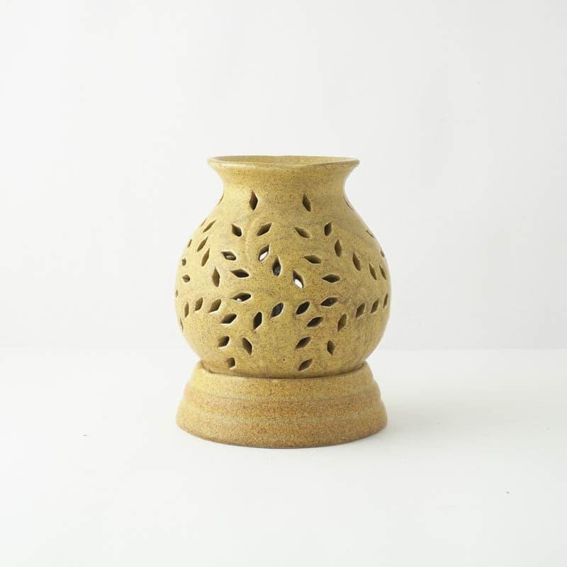 Buy Pot Shaped Oil Diffuser - Brown Showpieces from Vaaree