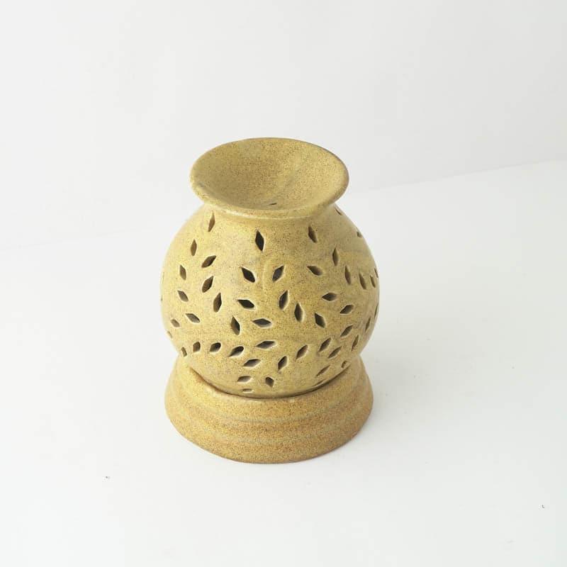 Buy Pot Shaped Oil Diffuser - Brown Showpieces from Vaaree