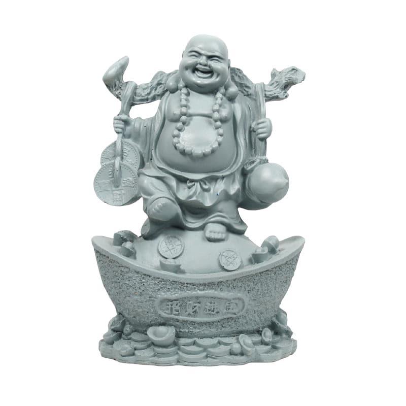 Buy Prosperity Usher Laughing Buddha Showpiece Showpieces from Vaaree