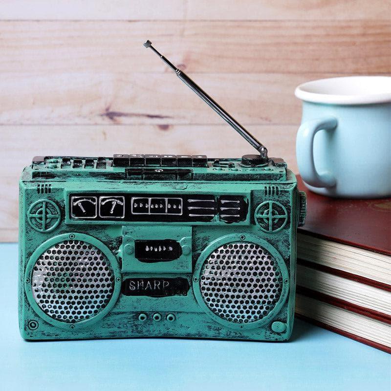 Buy Radio Role Table Accent - Green Showpieces from Vaaree