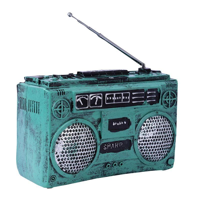 Buy Radio Role Table Accent - Green Showpieces from Vaaree