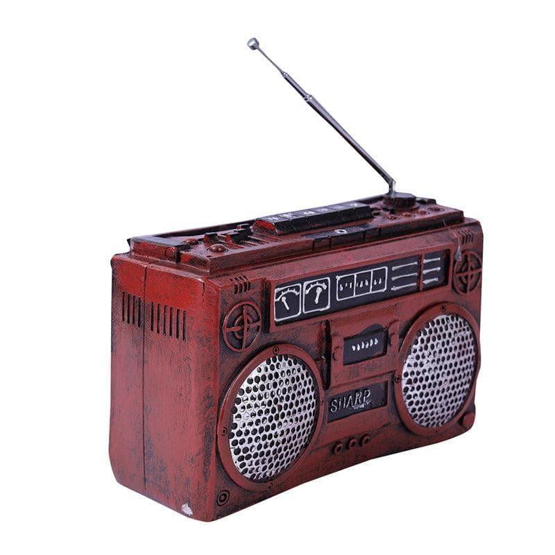 Buy Radio Role Table Accent - Red Showpieces from Vaaree