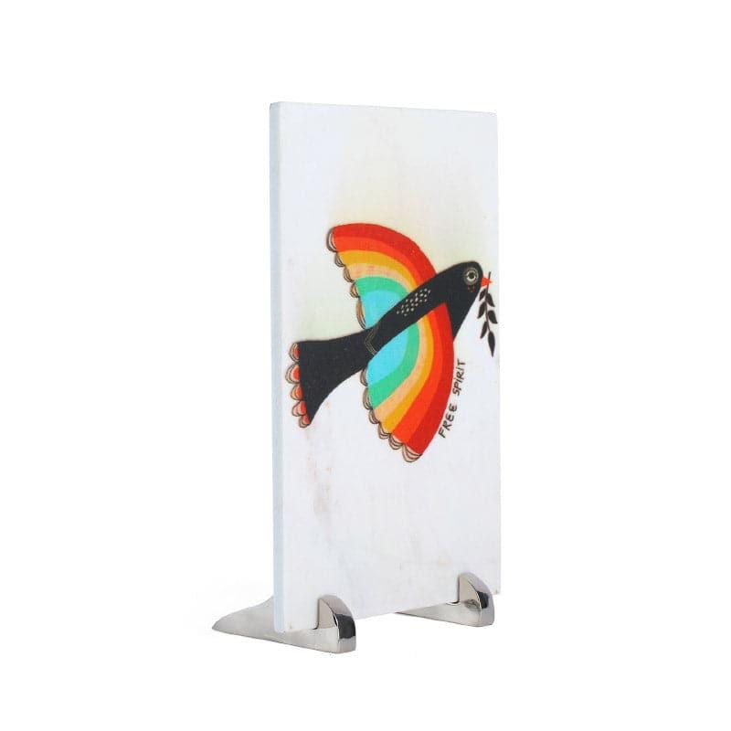 Buy Rainbow Bird Table Accent Showpieces from Vaaree