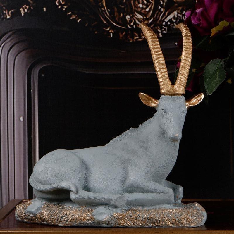 Buy Rego Stag Showpiece - Grey Showpieces from Vaaree