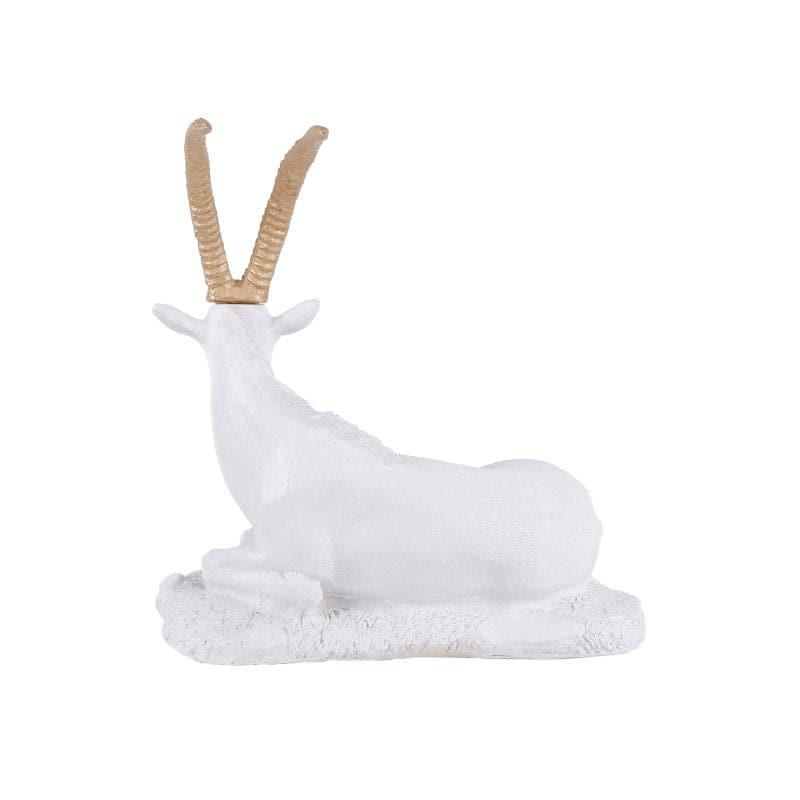 Buy Rego Stag Showpiece - White Showpieces from Vaaree