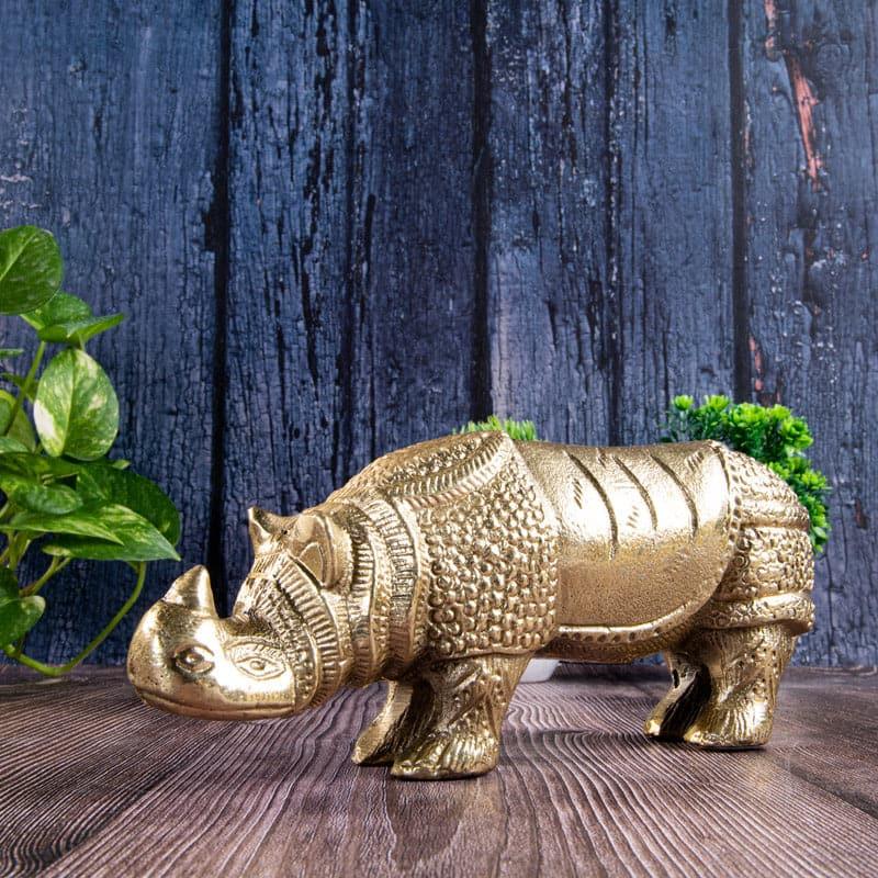 Buy Rhino Dome Showpiece Showpiece from Vaaree