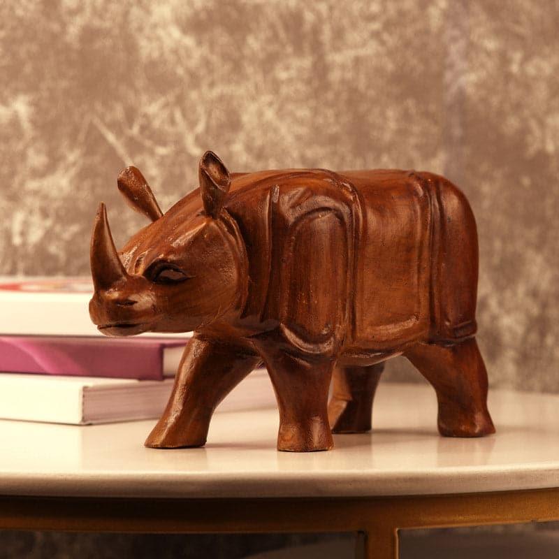 Buy Rhino Rigid Showpiece Showpiece from Vaaree