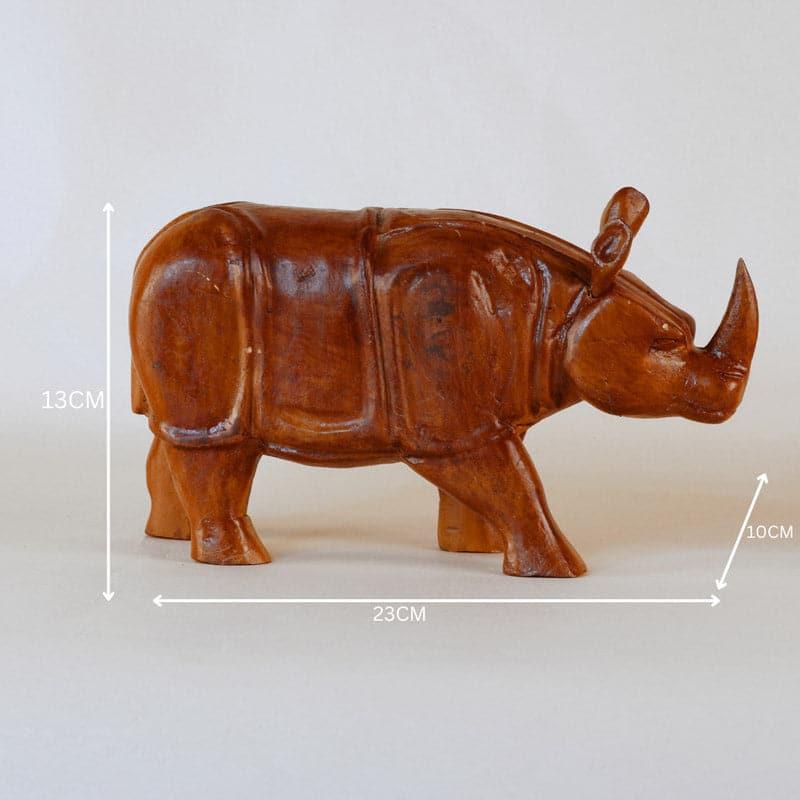 Buy Rhino Rigid Showpiece Showpiece from Vaaree