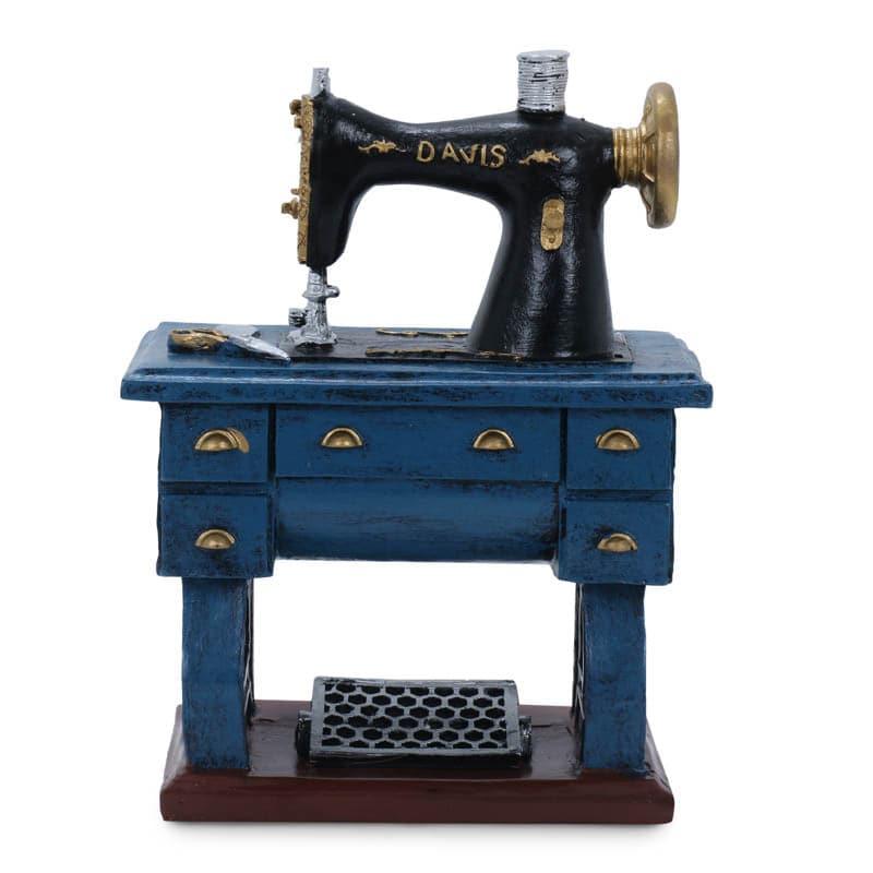 Buy Rustic Sewing Machine Table Accent Showpieces from Vaaree