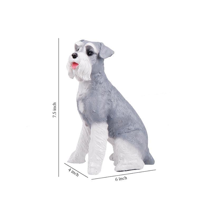 Buy Schnauzer Dog Showpiece Showpieces from Vaaree