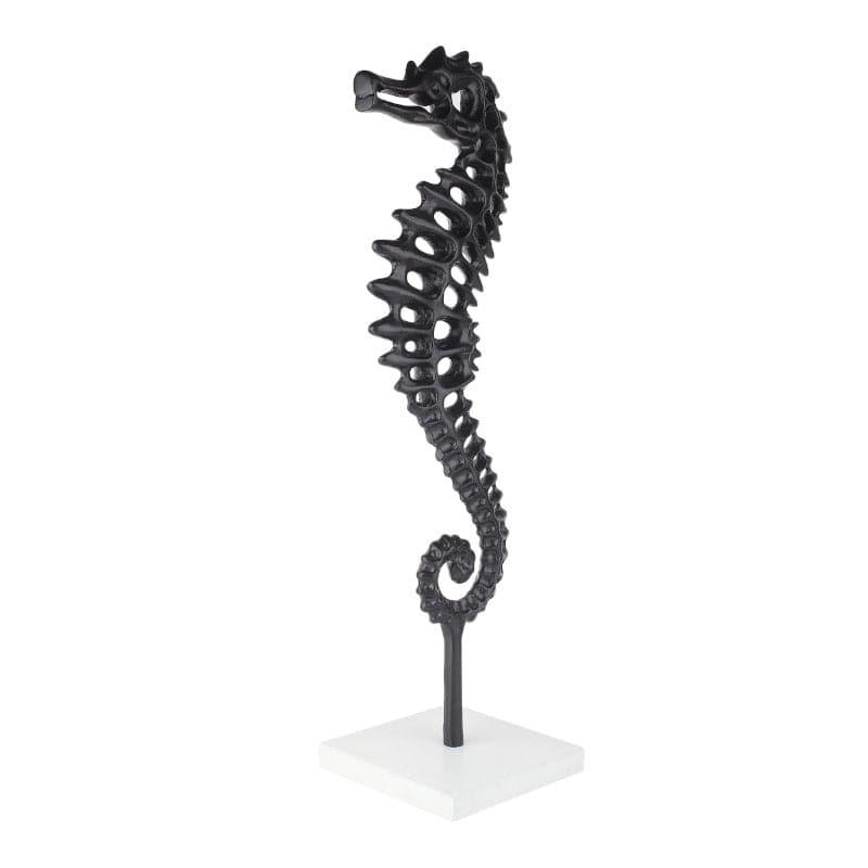 Buy Seahorse Shine Showpiece - Black Showpieces from Vaaree