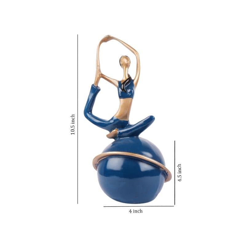 Buy Slender Yogasanas Showpiece - Set Of Four Showpieces from Vaaree