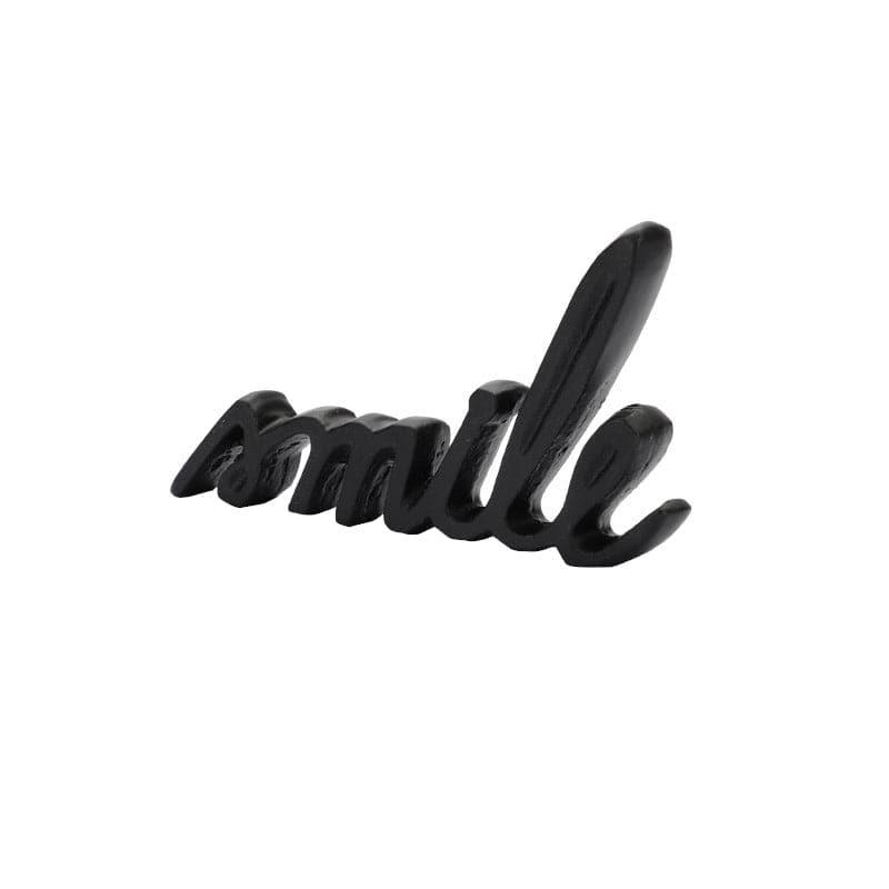 Buy Smile Typography Showpiece - Black Showpieces from Vaaree