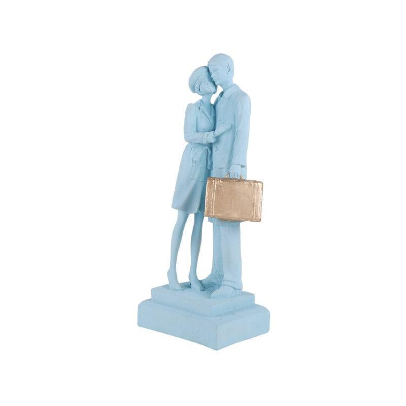 Buy Soulmate Couple Showpiece - Blue Showpieces from Vaaree