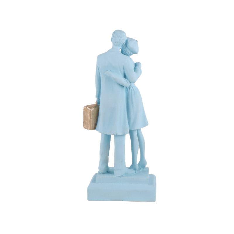 Buy Soulmate Couple Showpiece - Blue Showpieces from Vaaree