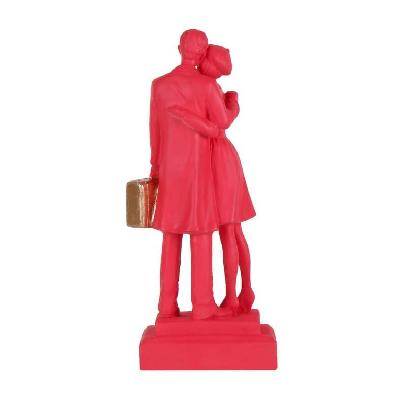 Buy Soulmate Couple Showpiece - Pink Showpieces from Vaaree