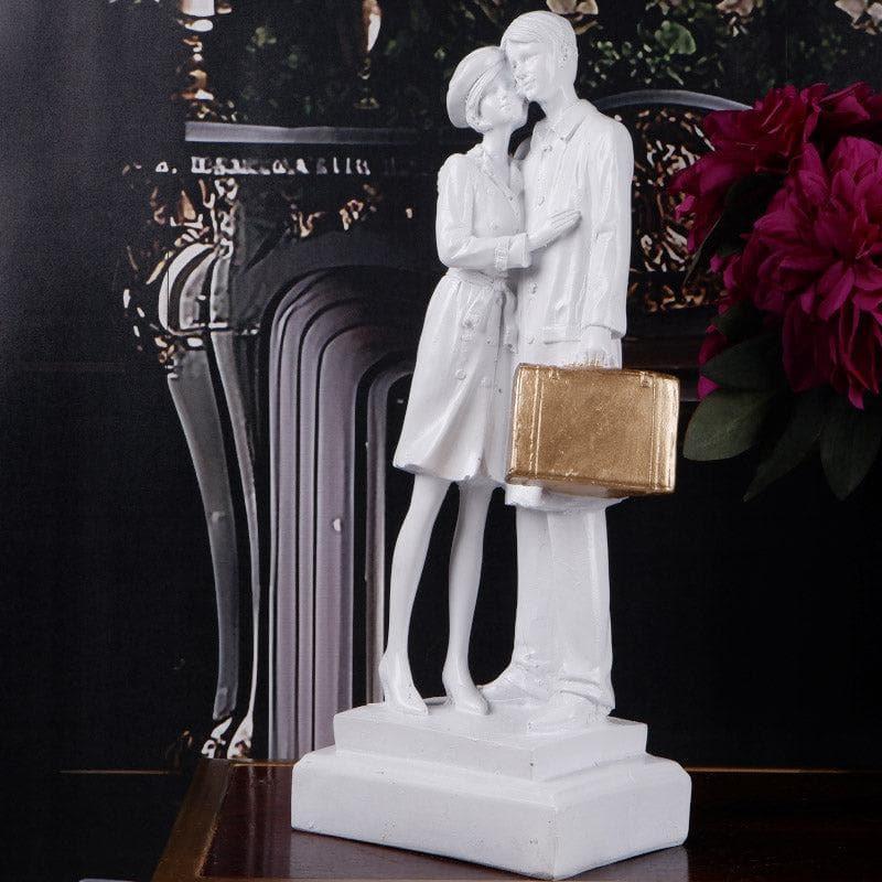 Buy Soulmate Couple Showpiece - White Showpieces from Vaaree