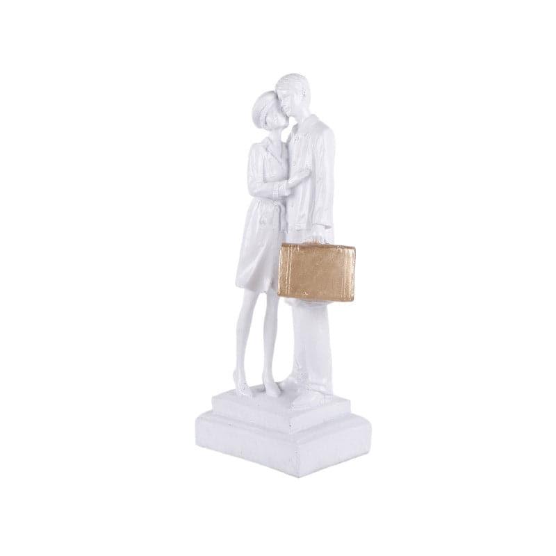 Buy Soulmate Couple Showpiece - White Showpieces from Vaaree