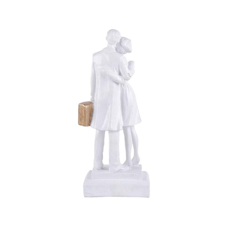 Buy Soulmate Couple Showpiece - White Showpieces from Vaaree