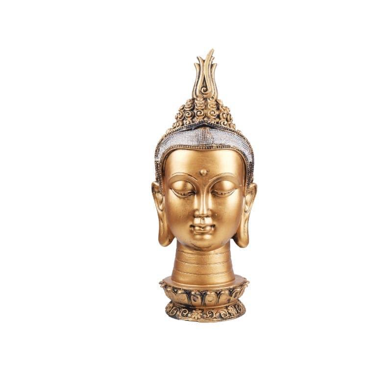 Showpieces - Spiritually Crowned Buddha Showpiece