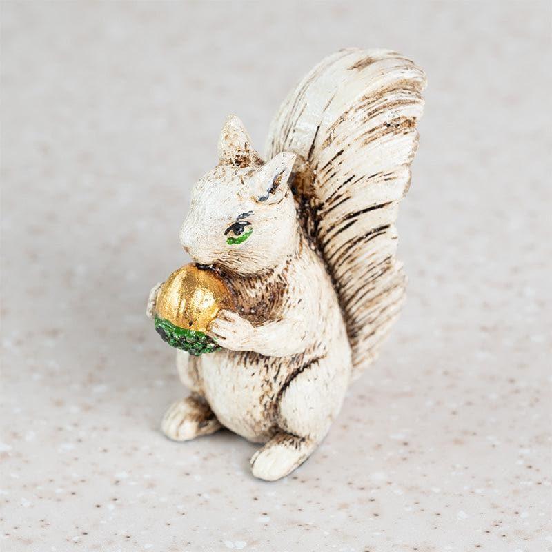 Buy Squirrel Nibble Showpiece - Set Of Two Showpieces from Vaaree