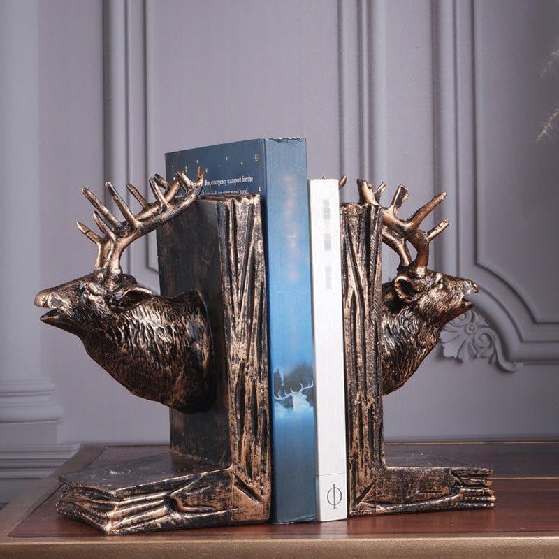 Showpieces - Stag Story Book Ends