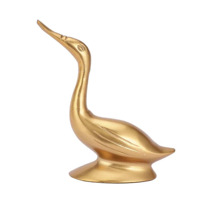 Showpieces - Swan Darling Showpiece (Gold) - Set Of Two