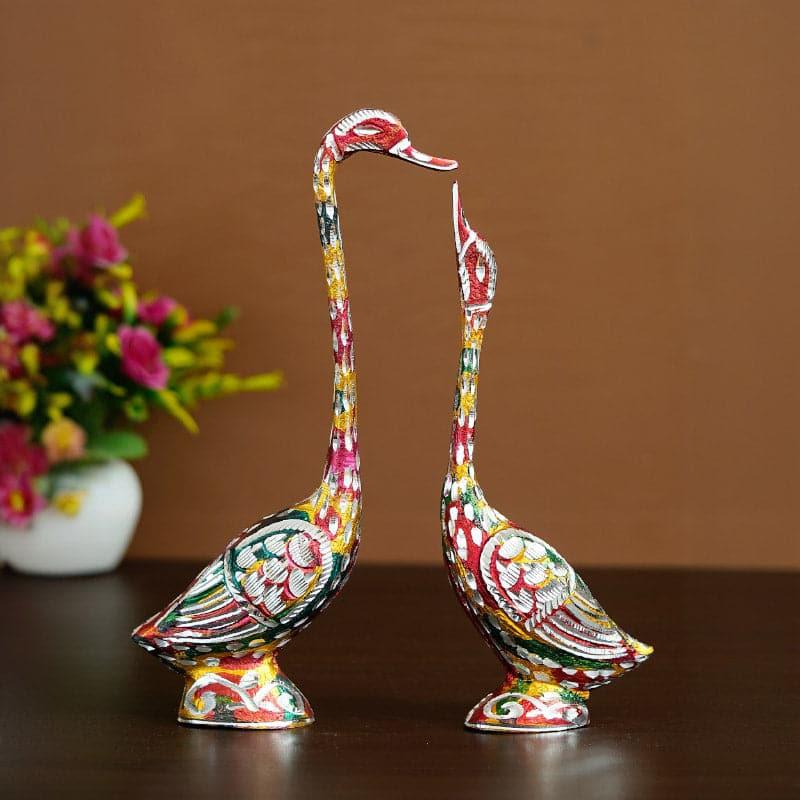 Buy Swan Souls Showpiece - Set Of Two Showpieces from Vaaree