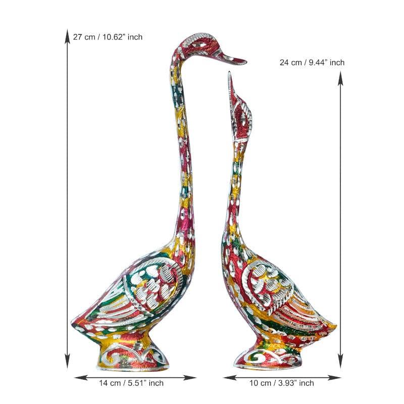 Buy Swan Souls Showpiece - Set Of Two Showpieces from Vaaree