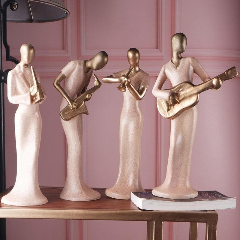 Buy Symphonic Sisters Showpiece - Set Of Four Showpieces from Vaaree