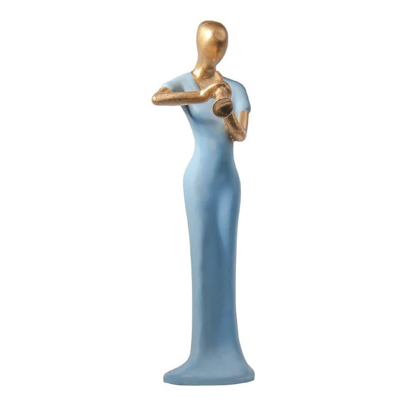 Buy Symphony Figurine Showpiece - Blue Showpieces from Vaaree