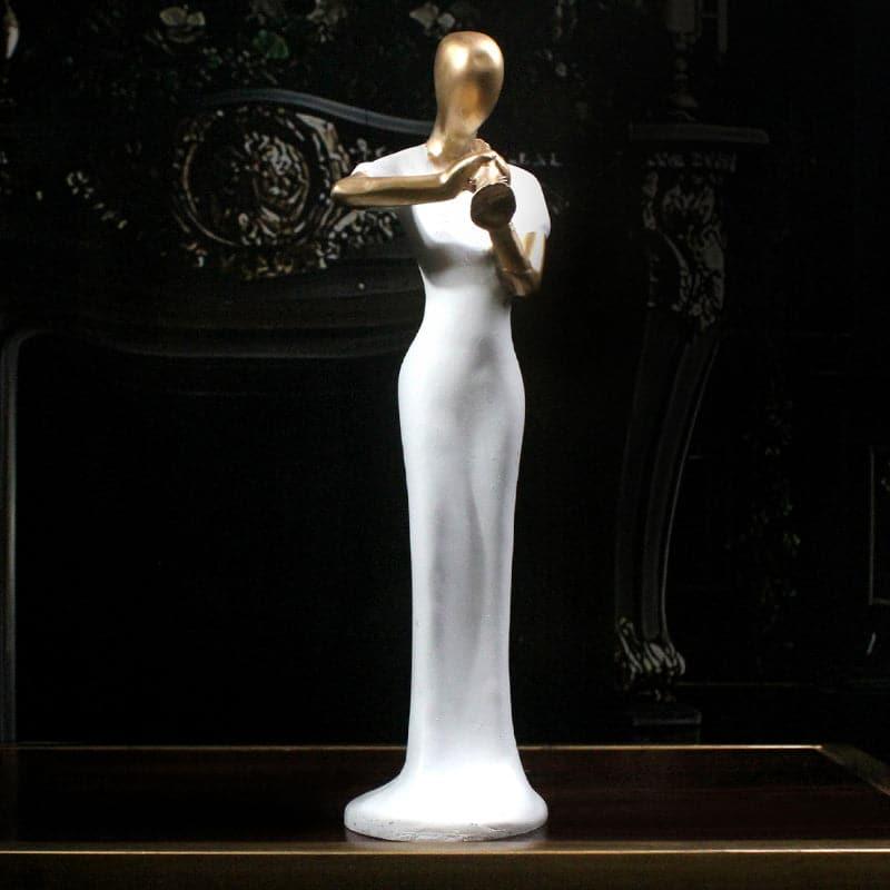 Showpieces - Symphony Figurine Showpiece - White