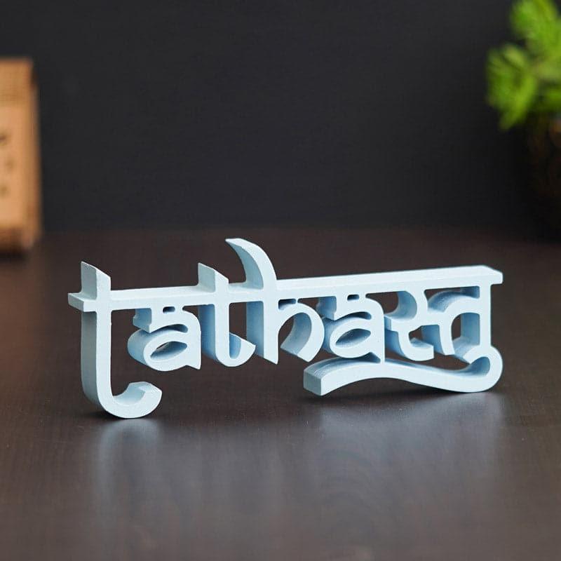 Buy Tadhasthu Typography Showpiece Showpieces from Vaaree