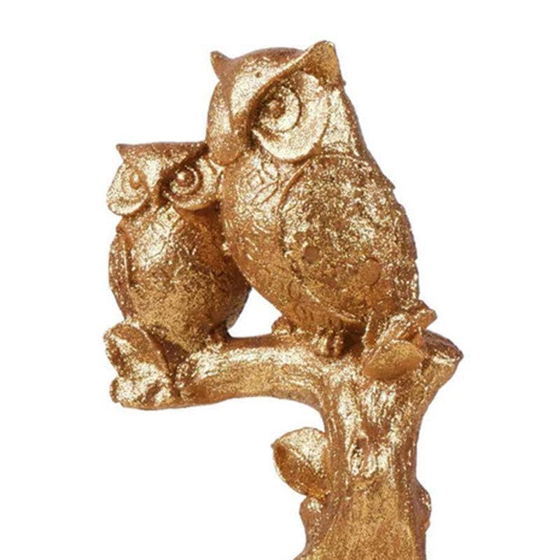 Buy The Owl Parliament Showpiece - Set Of Two Showpieces from Vaaree