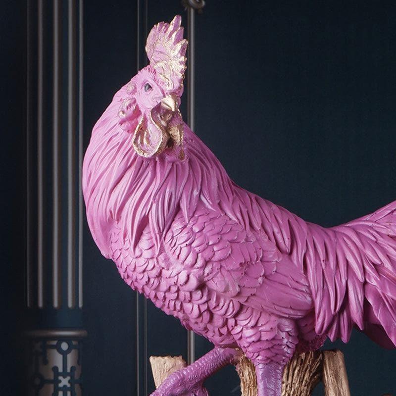 Buy The Rooster Showpiece - Purple Showpieces from Vaaree