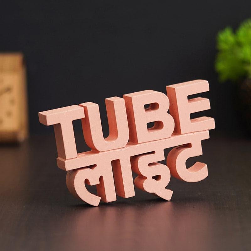 Buy Tube Light Typography Showpiece Showpieces from Vaaree