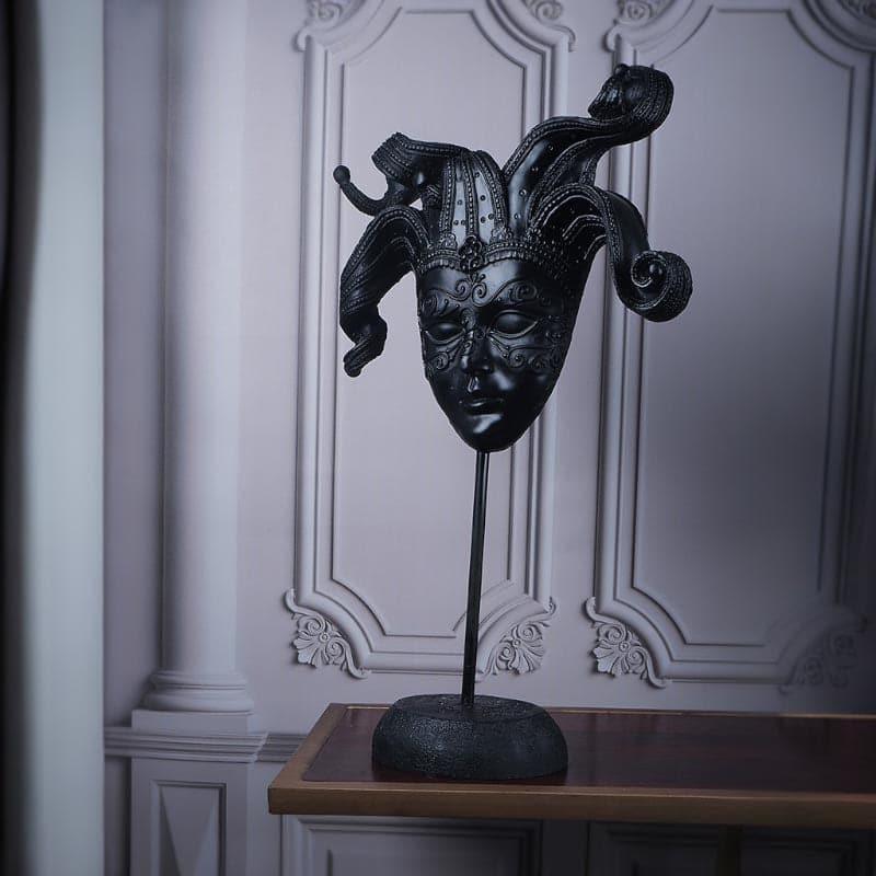 Buy Vintage Medusa Showpiece - Black Showpieces from Vaaree